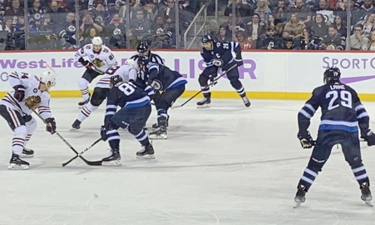 Goalie Connor Hellebuyck is on top of his game so far this season.