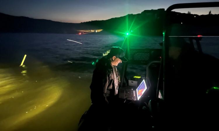 Corporal Kathryn Ternier of the RCMP Underwater Recovery Team (URT).