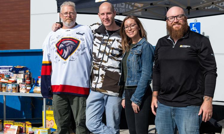 Randy Belmore, John Schmitke, Larissa Sandulak, and Dave Anthony.