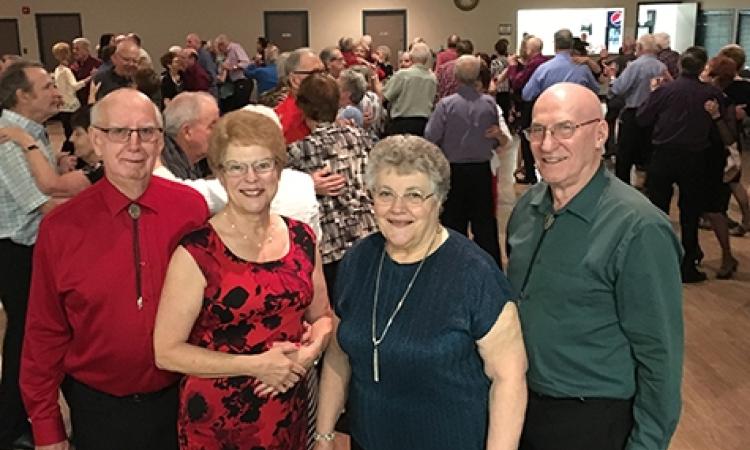 Jules Manaigre, Rae Manaigre, Denise Belisle, and Romeo Belisle