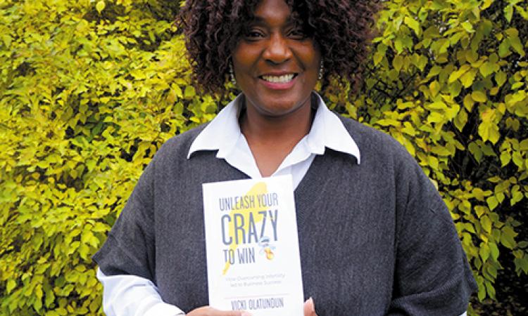 Local author Vicki Olatundun