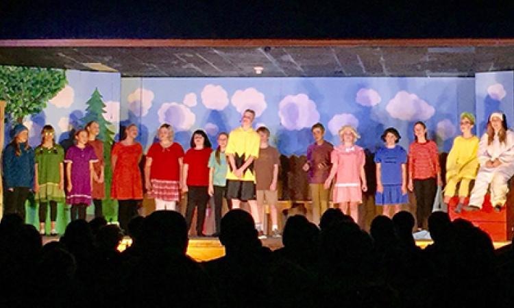 NCI students take the stage in the school's December musical