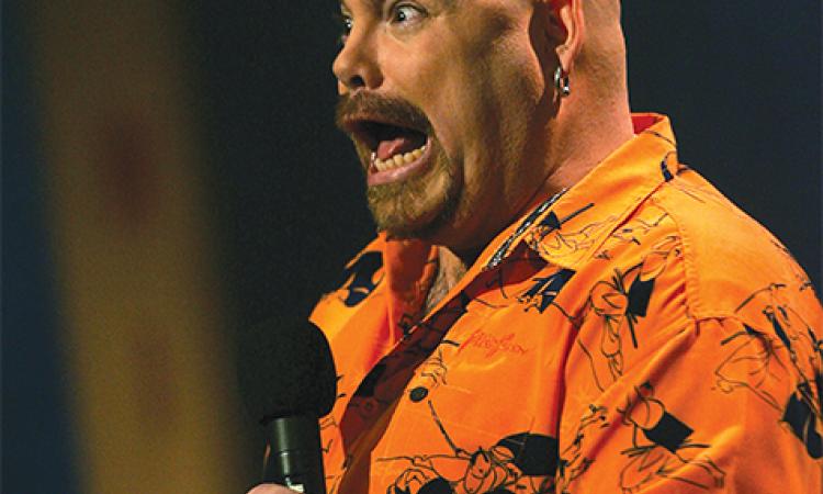 Big Daddy Tazz earned a world record for his eight-and-a-half hour comedy show at the Winnipeg Comedy Festival in 2008