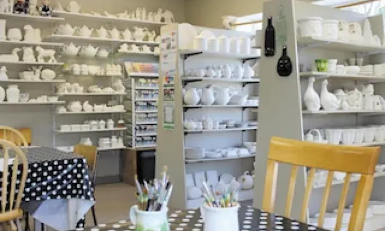 Pottery selections at Ark Ceramics