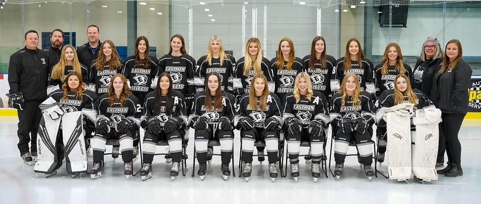The U18 Eastman Selects female team.