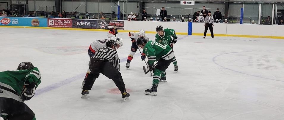  It was a spirited effort at the CRRC on Saturday night, but in the end, the top-ranked Portage Terriers defeated the Niverville Nighthawks by a 4–2 score.