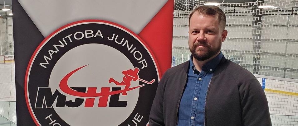 Kelvin Cech, the new head coach and general manager of Niverville's Junior A hockey team.