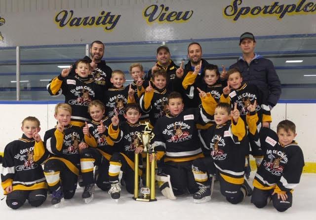 The IDC Elks Novice A team.