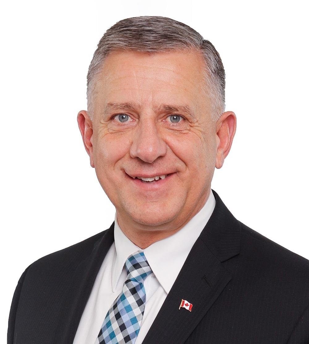 Ted Falk of the Conservative Party.