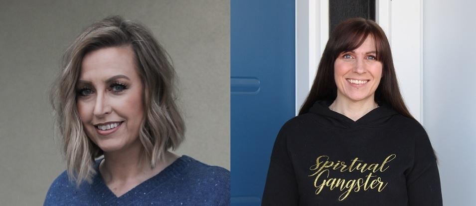 Karen Albaugh of Done and Carrie Baldwin of Parallel Motion.