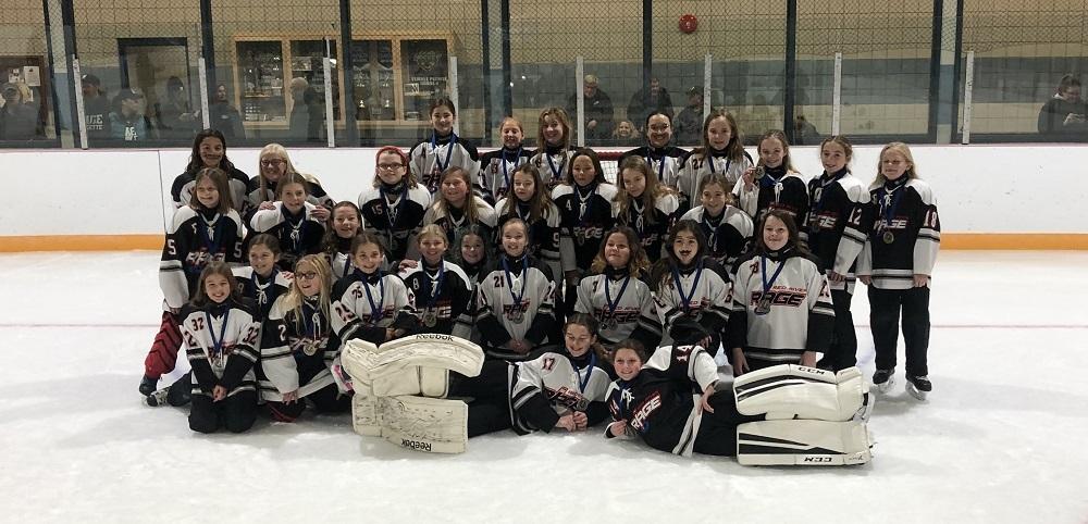 Both of the U12 Red River Rage teams.