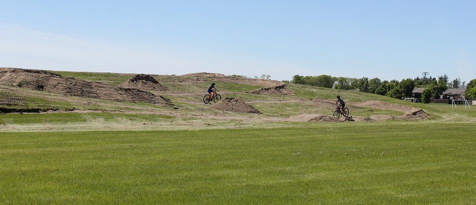 The first phase of the new skills park is open.