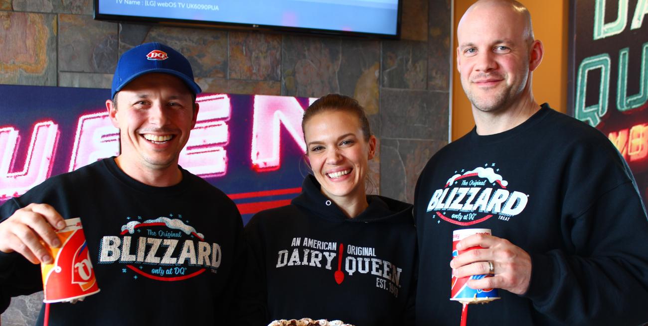 DQ partners Nick Hagidiakow, and Nikki Hagidiakow, and Joel Carriere.