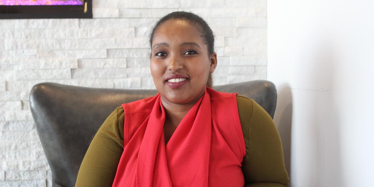 Niverville resident Semira Getachew.