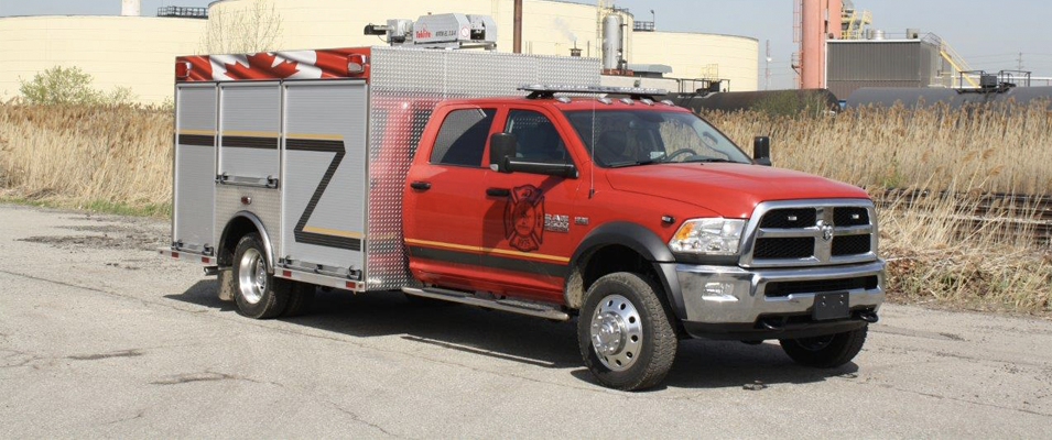 The new Rescue 1 vehicle eyed by the Town of Niverville.