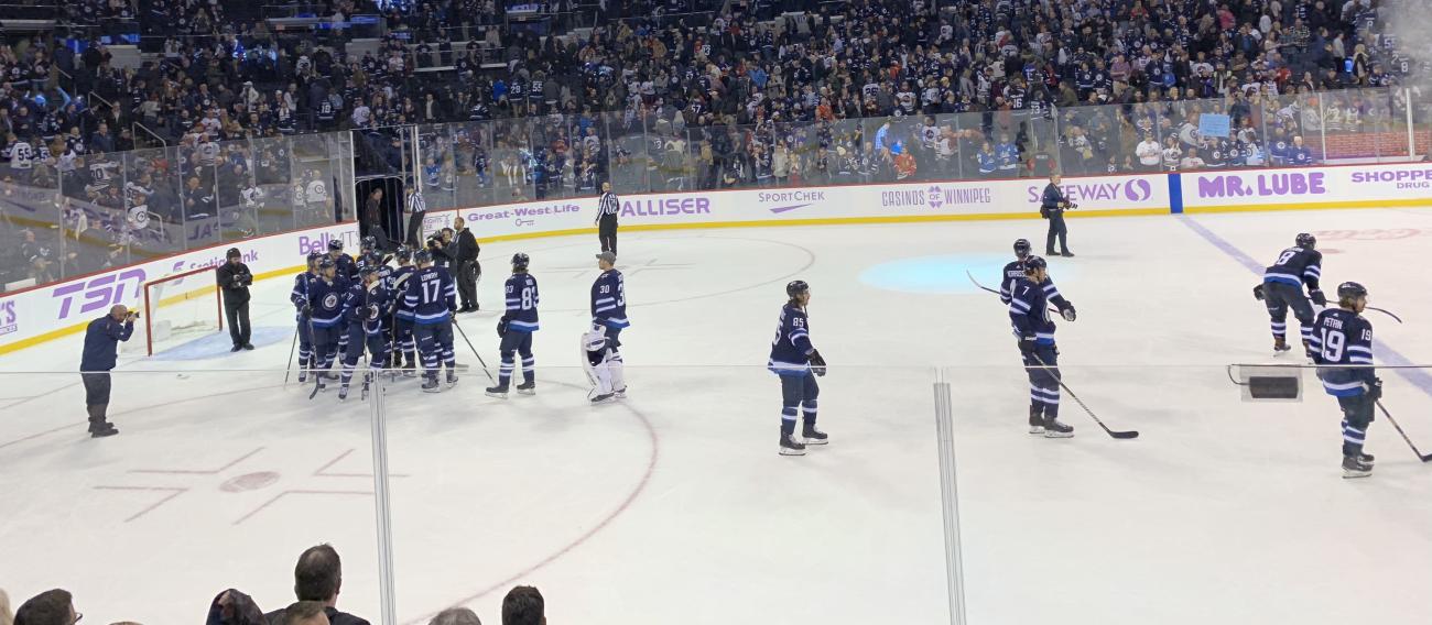 The Jets at Bell MTS Place.