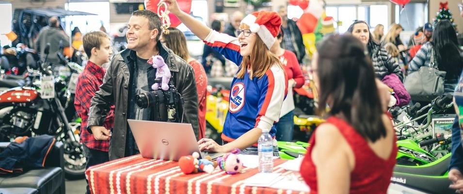 The cancer fundraiser at Adventure Power Products.