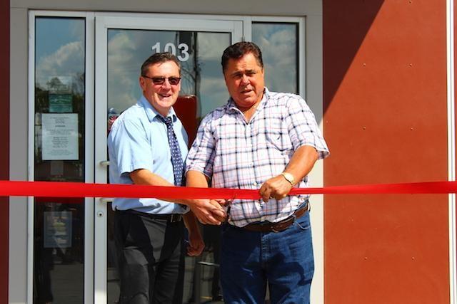 Dr. Phillip Hughes and Arthur Adam.