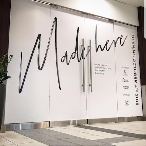 The Made Here store opened for business on Thursday, October 4.
