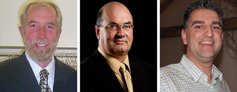 Chris Wiebe, Kevin Stott, Nathan Dueck