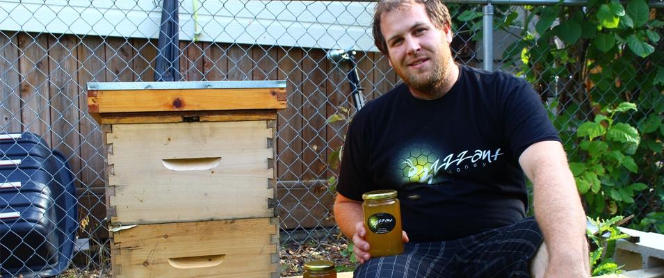 ​Scott Beasant of Bzzzant Honey