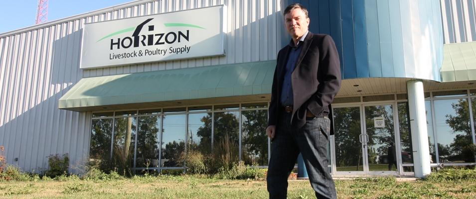 Niverville Mayor Myron Dyck at 349 Bronstone Drive