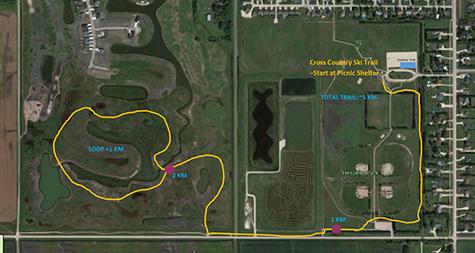 Niverville's cross-country ski trails.