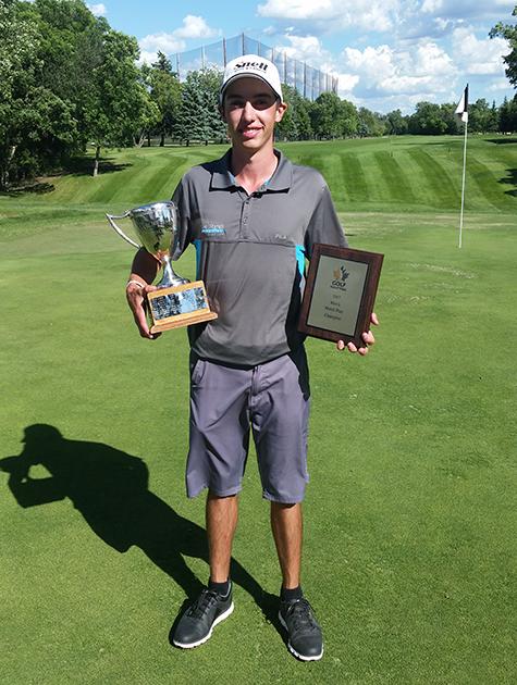 Colwyn Abgrall wins the Manitoba Match Play Championship