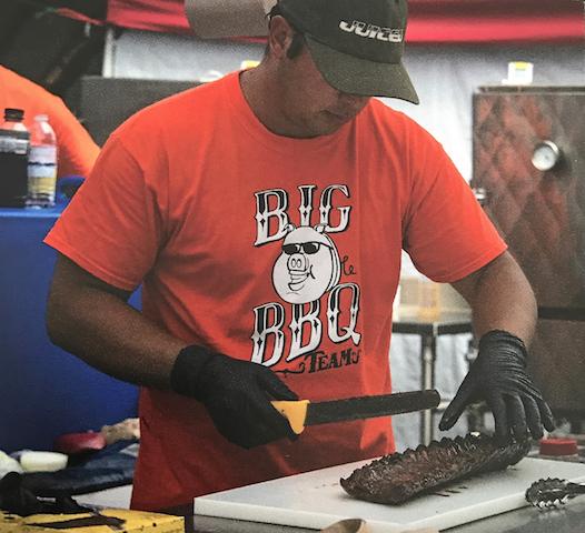 Darren Sakwi knows his way around a barbecue