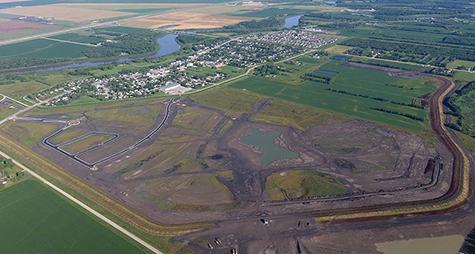Tourond Creek development in St. Adolphe