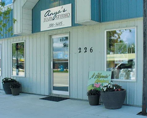 Businesses in Niverville, like Anya's Hair Studio, were recognized for beautification throughout the summer