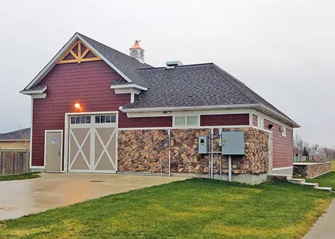 Niverville's water treatment facility at Spruce and 5th Avenue