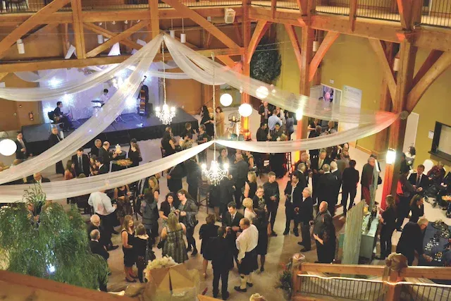 Gala reception in the Heritage Centre atrium