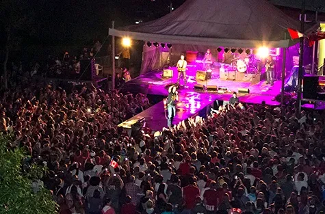 Dean Brody performs in 2012