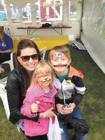 The St. Cyr family at the 2015 fair