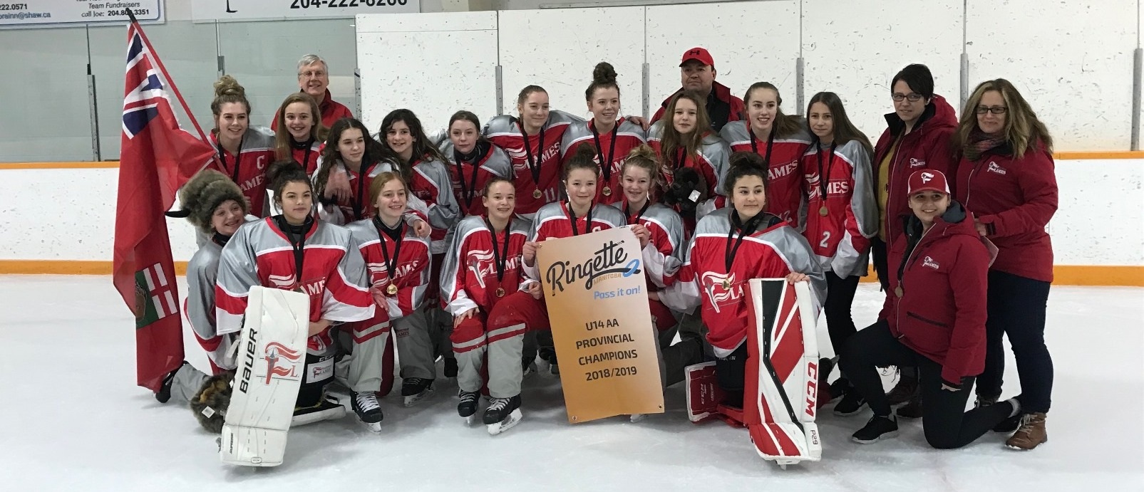 1 Eastman Flames Claim Ringette Gold Will Represent Manitoba At Nationals Pic