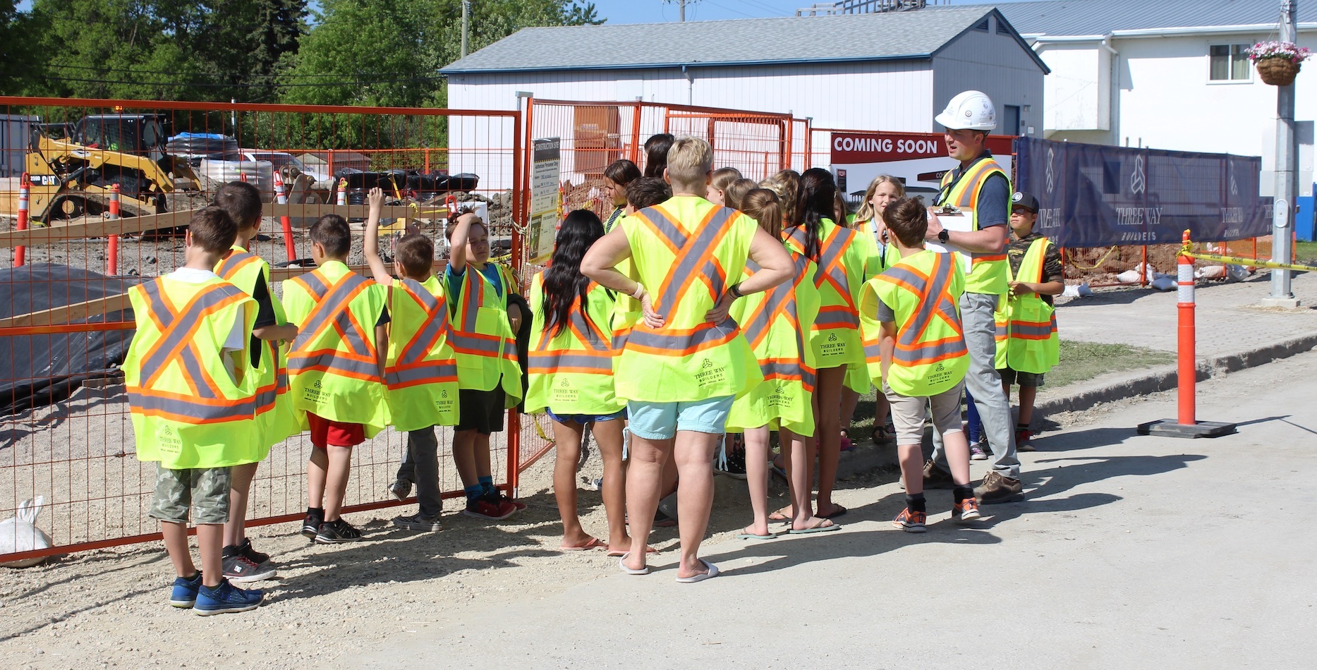 1 Elementary Students Get Lesson In Construction Techniques