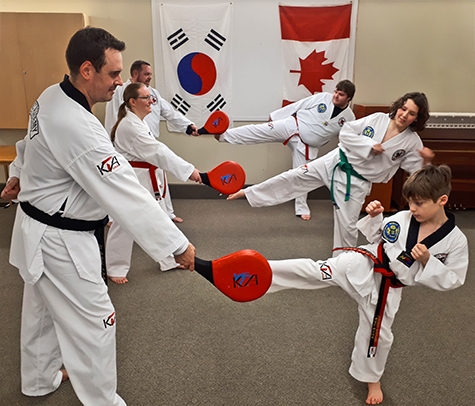 In Taekwondo, the Focus Is on Both Mental and Physical Training