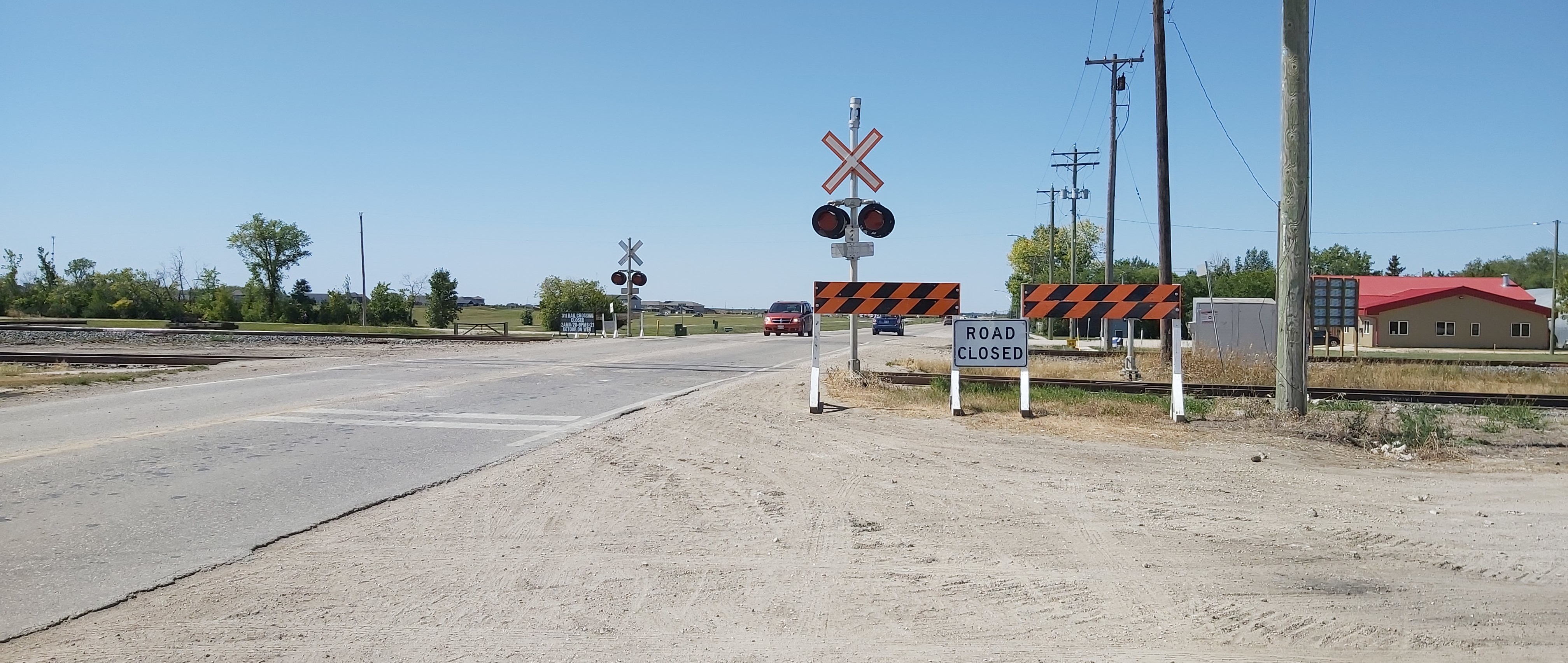 1 Niverville Rail Crossing To Close For Road Work Pic