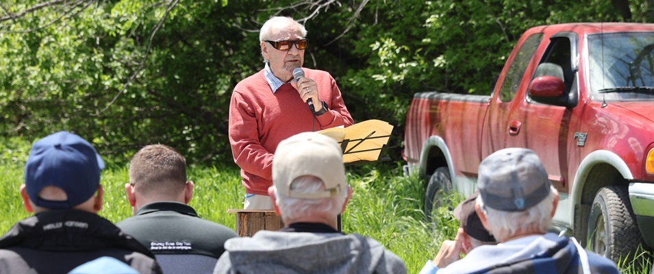 Glen Klassen At Landing Site Crop1