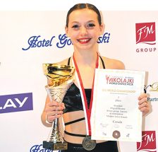 1 Abgrall Takes Gold At World Dance Competition Pic