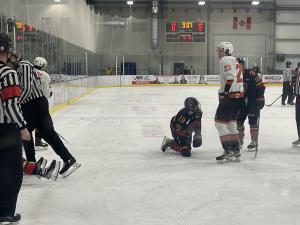 The Niverville Nighthawks returned to action after the Christmas break on Friday night with a rough 7–3 loss on the road to the Winkler Flyers. 