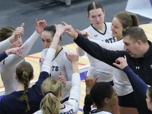 Head coach Kyle Guenther has led the Providence women's volleyball team through their best-ever season.