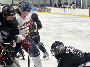  It was a Saturday night to forget at the CRRC as the Niverville Nighthawks were blown out 5–0 by the OCN Blizzard.