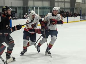 The Niverville Nighthawks keep on rolling with another dramatic 2–1 victory against the Winkler Flyers, once again in overtime.