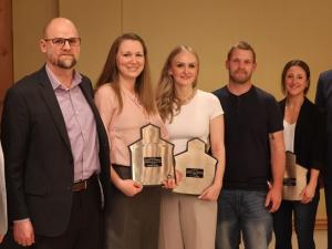 The winners of this years Niverville Chamber of Commerce annual awards.