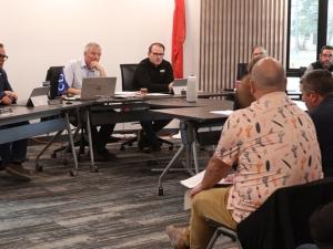 Residents pack Ritchot's council chambers to discuss a conditional use permit application from a farm near St. Adolphe.