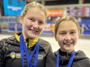 Willa Dowse and Mia Tetrault.