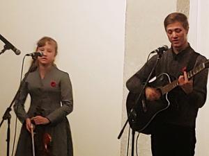Two of the Leushko children.