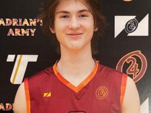 Logan Barnabe of Ste. Agathe.
